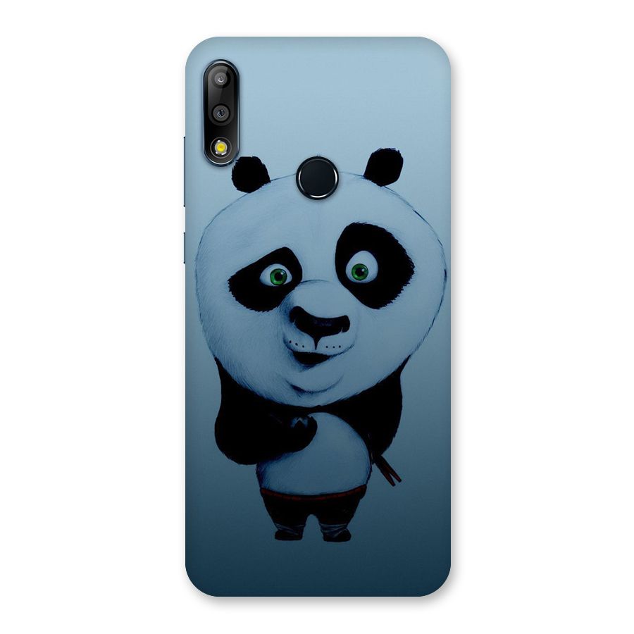 Confused Cute Panda Back Case for Zenfone Max Pro M2