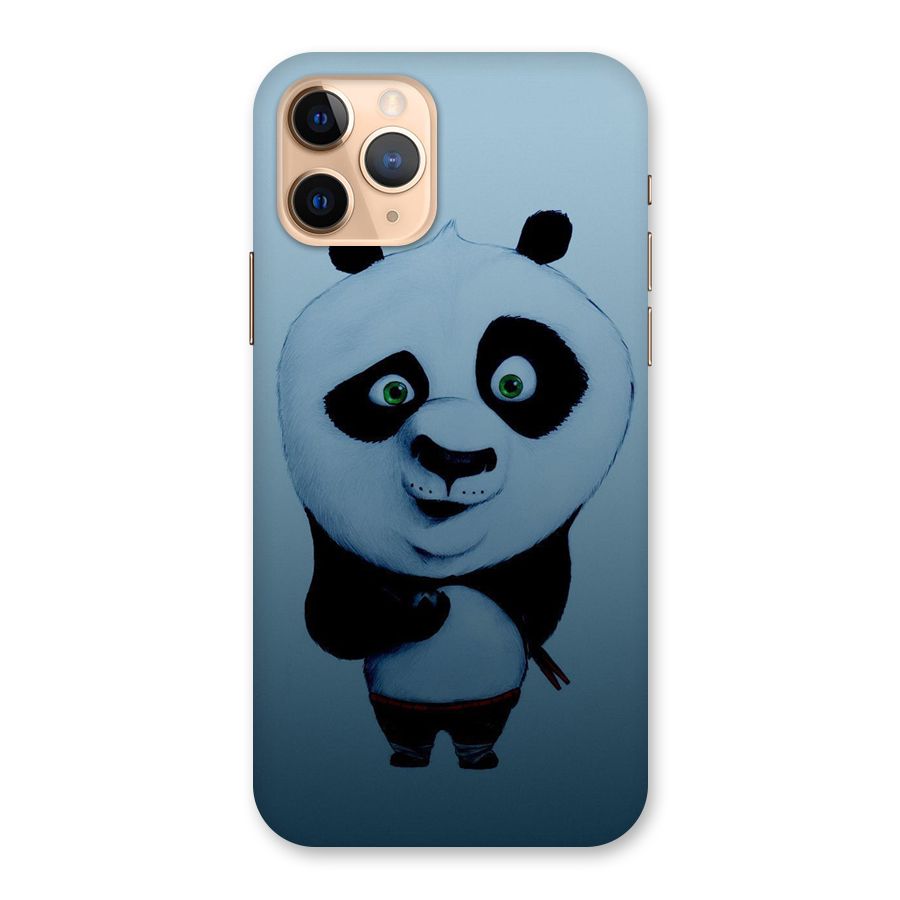 Confused Cute Panda Back Case for iPhone 11 Pro