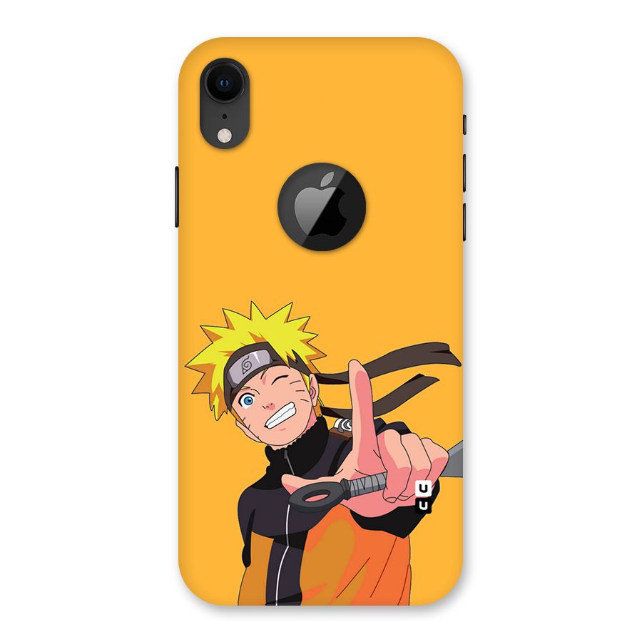 Cool Aesthetic Naruto Back Case for iPhone XR Logo Cut