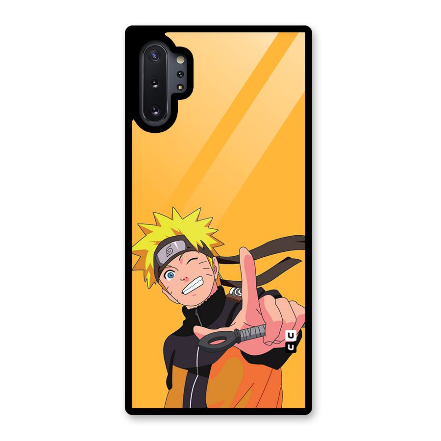 Cool Aesthetic Naruto Glass Back Case for Galaxy Note 10 Plus