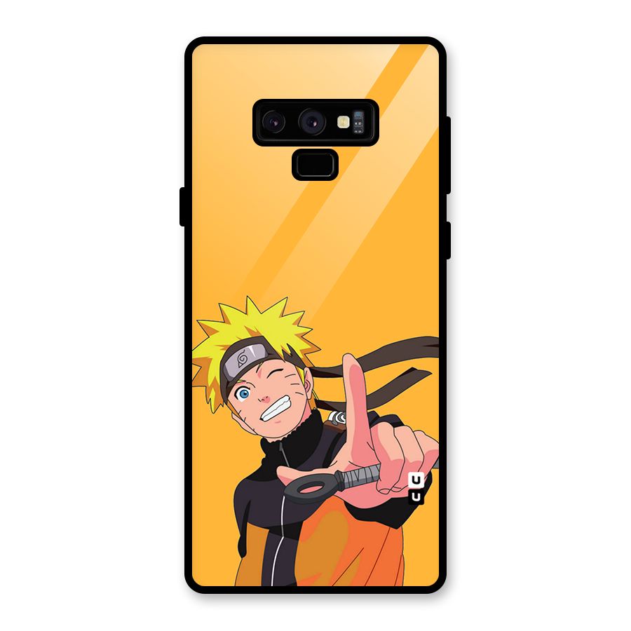 Cool Aesthetic Naruto Glass Back Case for Galaxy Note 9