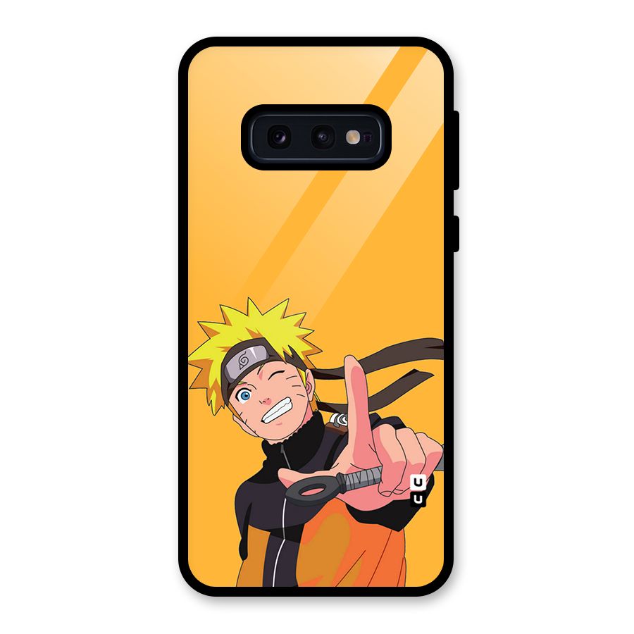 Cool Aesthetic Naruto Glass Back Case for Galaxy S10e