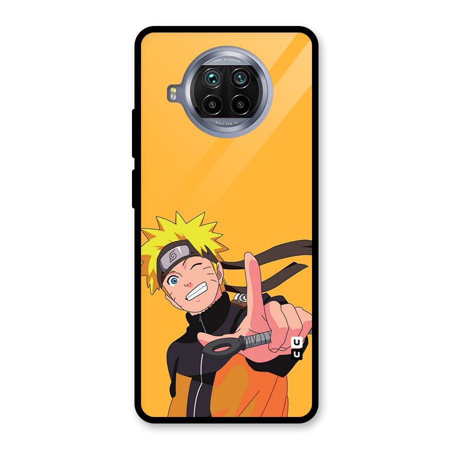 Cool Aesthetic Naruto Glass Back Case for Mi 10i