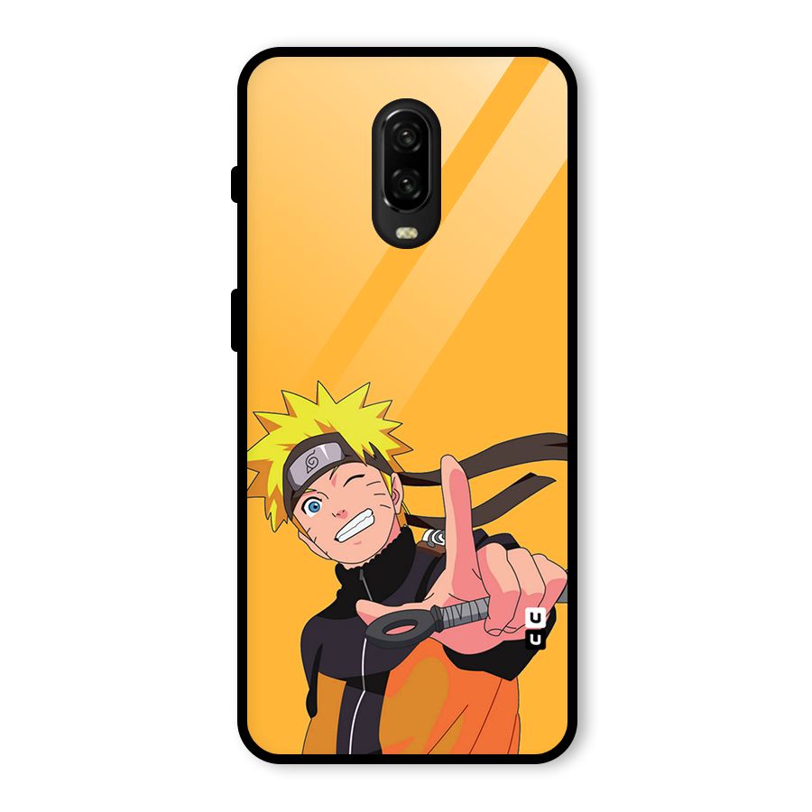 Cool Aesthetic Naruto Glass Back Case for OnePlus 6T