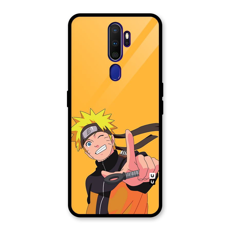 Cool Aesthetic Naruto Glass Back Case for Oppo A9 (2020)
