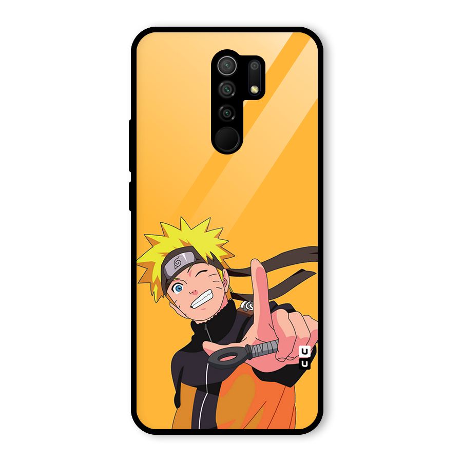 Cool Aesthetic Naruto Glass Back Case for Poco M2