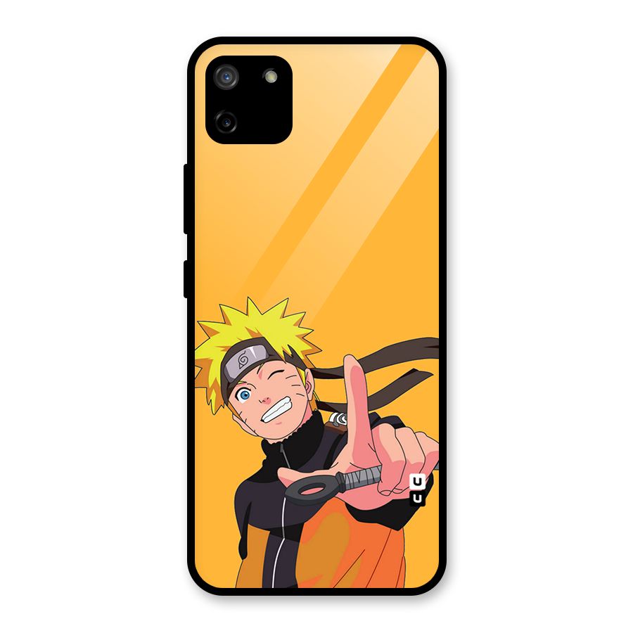 Cool Aesthetic Naruto Glass Back Case for Realme C11