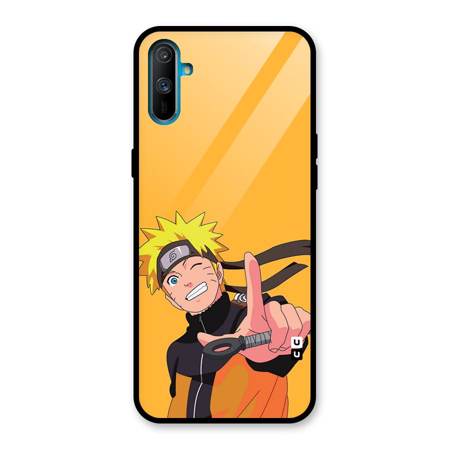 Cool Aesthetic Naruto Glass Back Case for Realme C3
