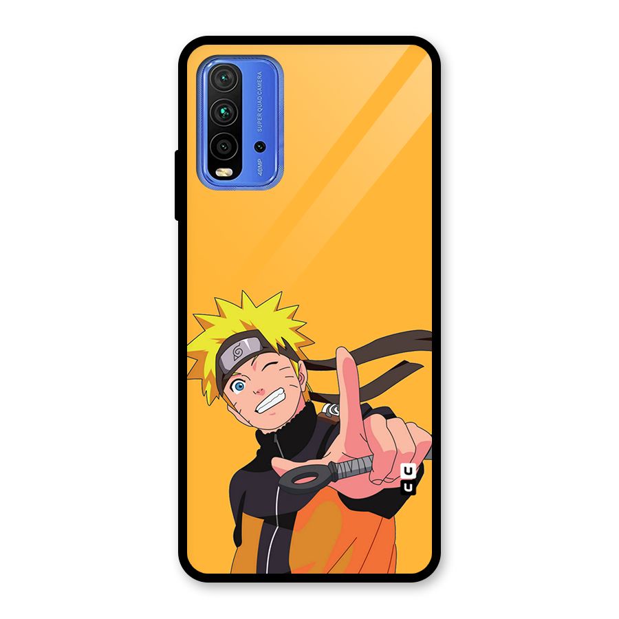 Cool Aesthetic Naruto Glass Back Case for Redmi 9 Power