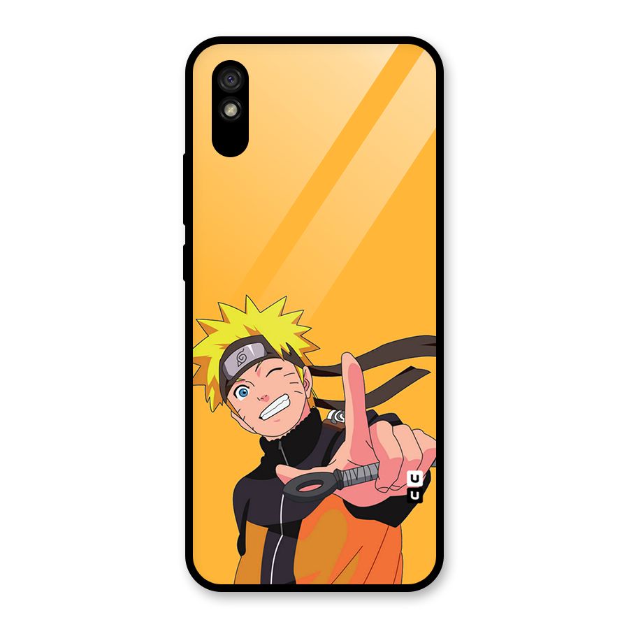 Cool Aesthetic Naruto Glass Back Case for Redmi 9i