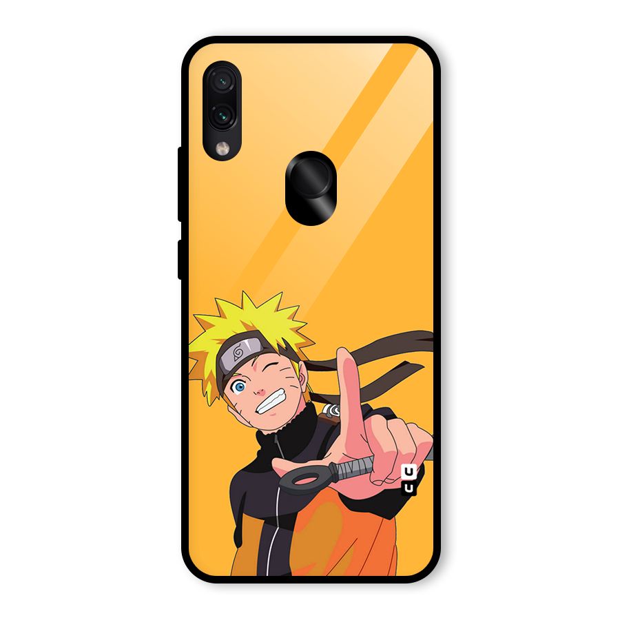 Cool Aesthetic Naruto Glass Back Case for Redmi Note 7S