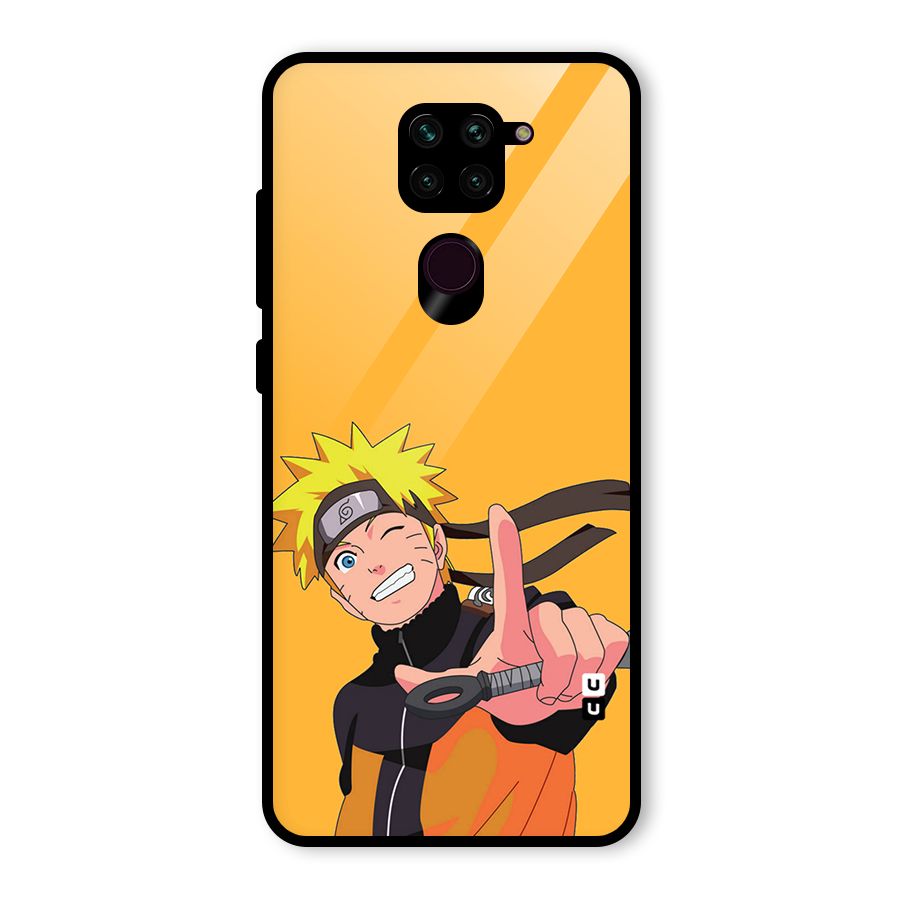 Cool Aesthetic Naruto Glass Back Case for Redmi Note 9