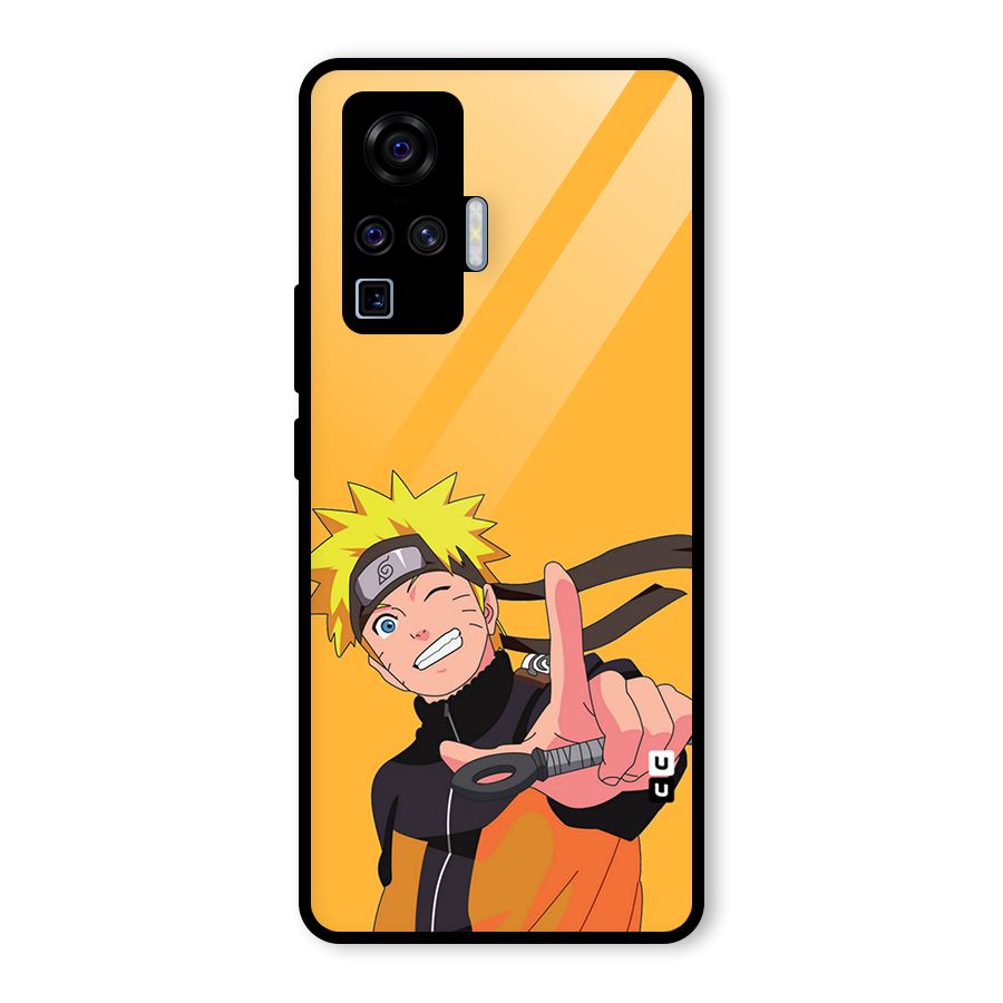Cool Aesthetic Naruto Glass Back Case for Vivo X50 Pro