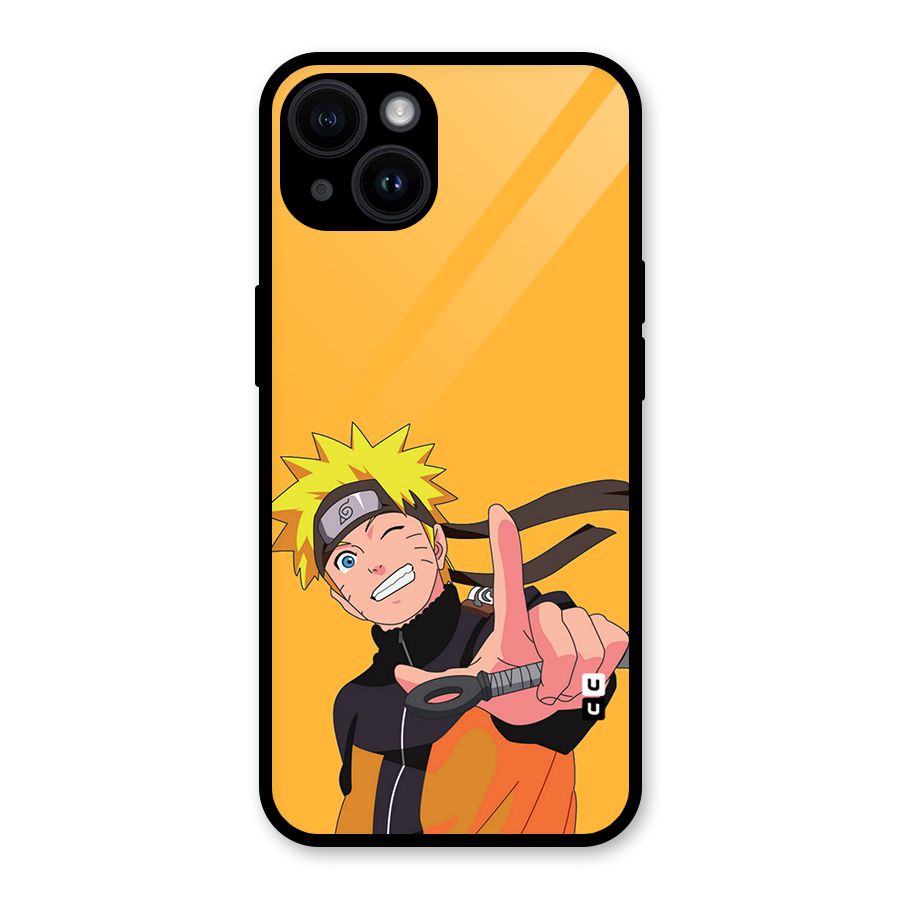 Cool Aesthetic Naruto Glass Back Case for iPhone 14