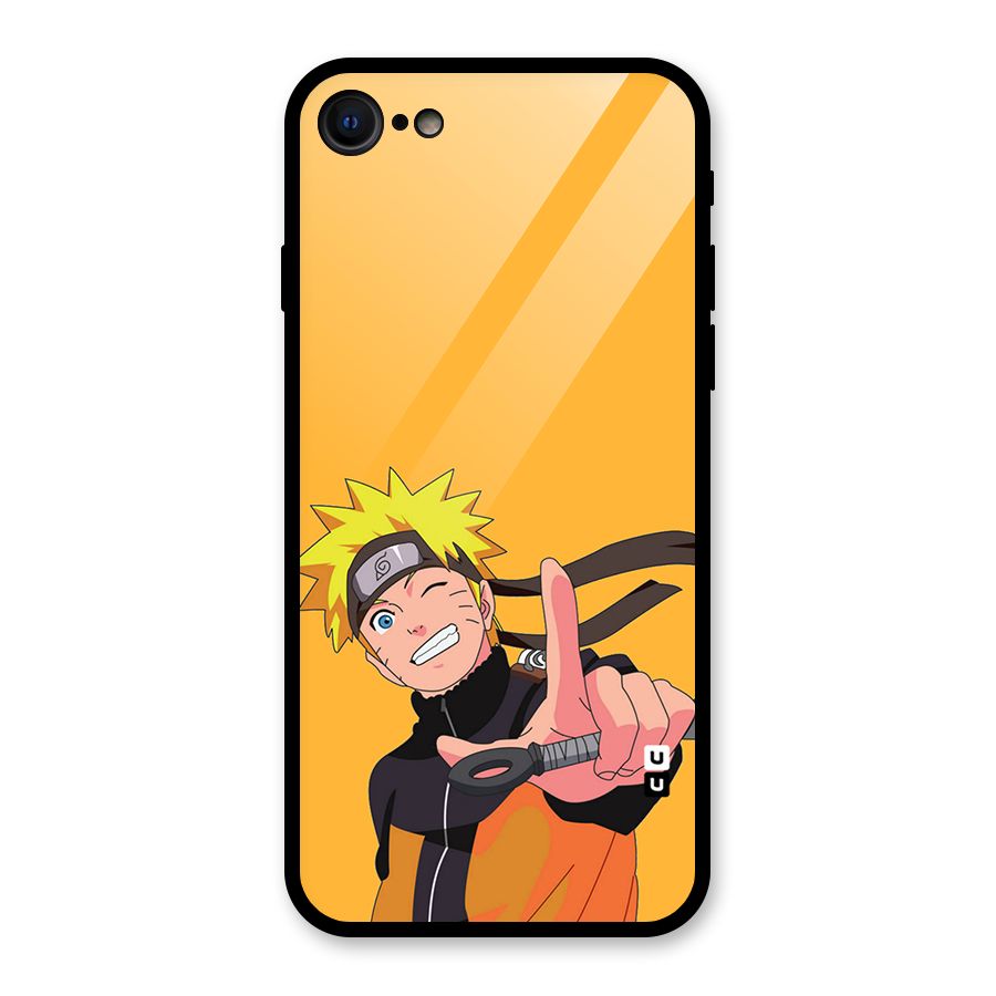 Cool Aesthetic Naruto Glass Back Case for iPhone SE 2022