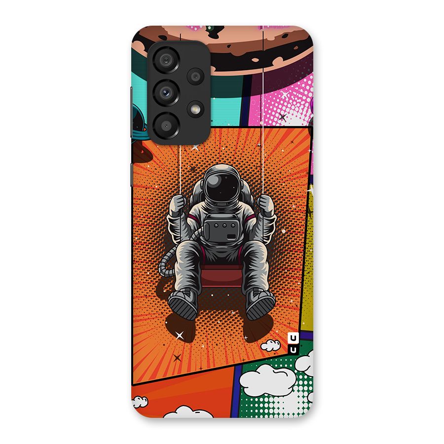 Cool Astraunaut Comic Swing Back Case for Galaxy A33 5G