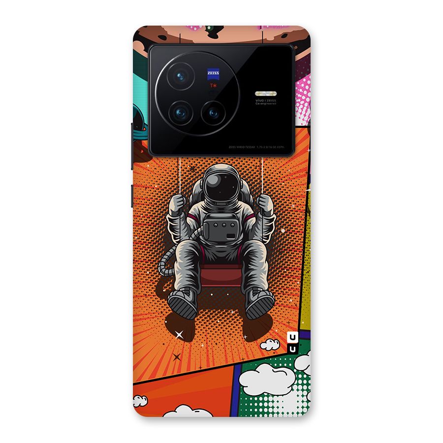 Cool Astraunaut Comic Swing Back Case for Vivo X80