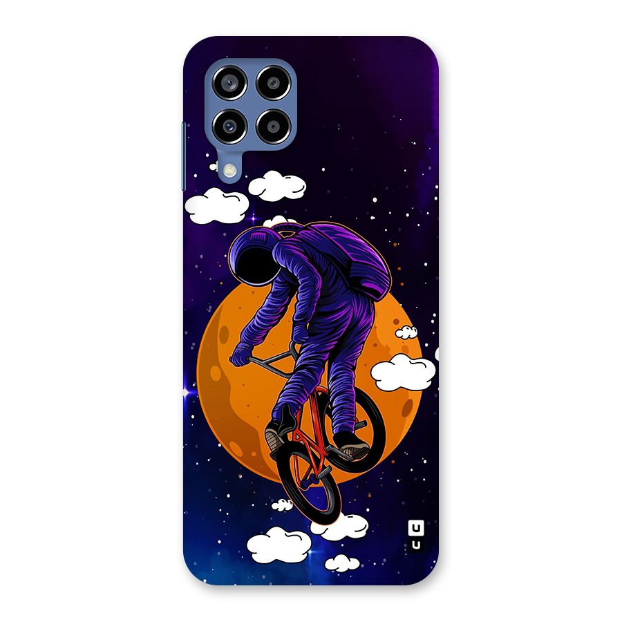 Cool Astro Cyclist Back Case for Galaxy M53 5G