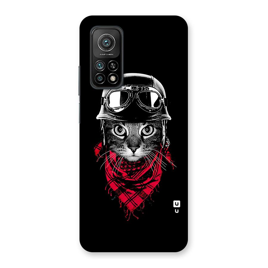 Cool Biker Cat Back Case for Mi 10T Pro 5G