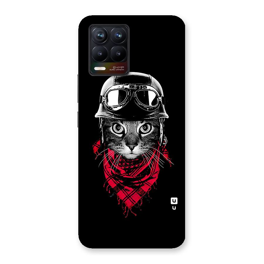 Cool Biker Cat Back Case for Realme 8