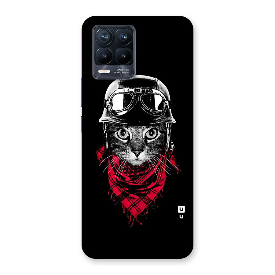 Cool Biker Cat Back Case for Realme 8 Pro