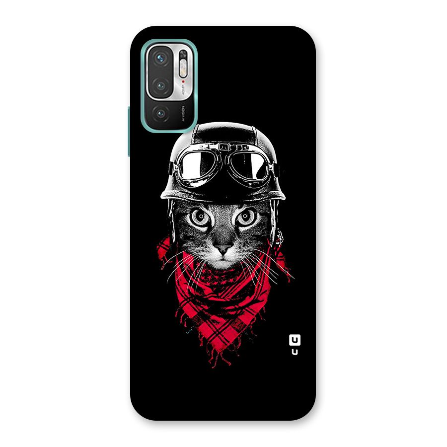 Cool Biker Cat Back Case for Redmi Note 10T 5G
