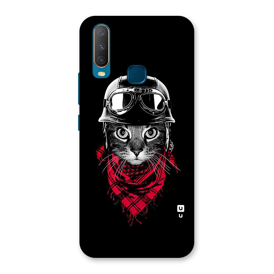 Cool Biker Cat Back Case for Vivo Y11