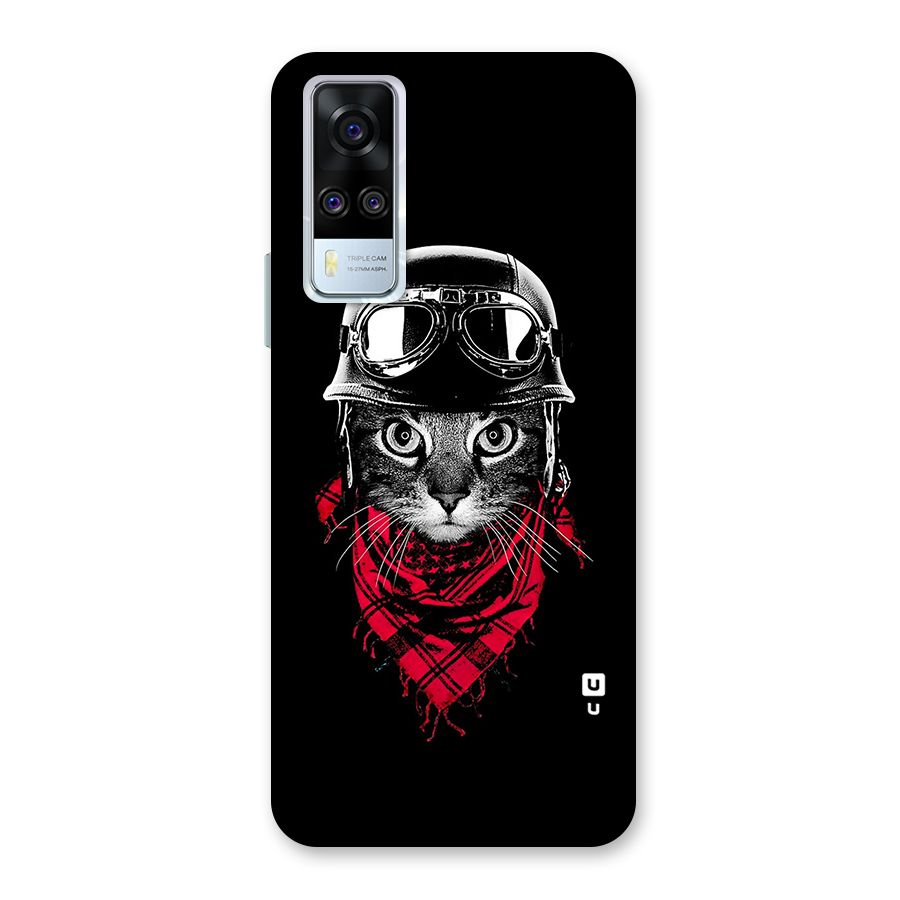 Cool Biker Cat Back Case for Vivo Y31