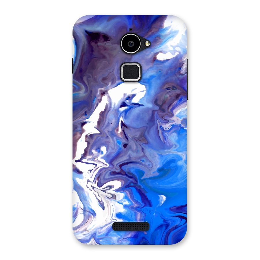 Cool Blue Marble Texture Back Case for Coolpad Note 3 Lite