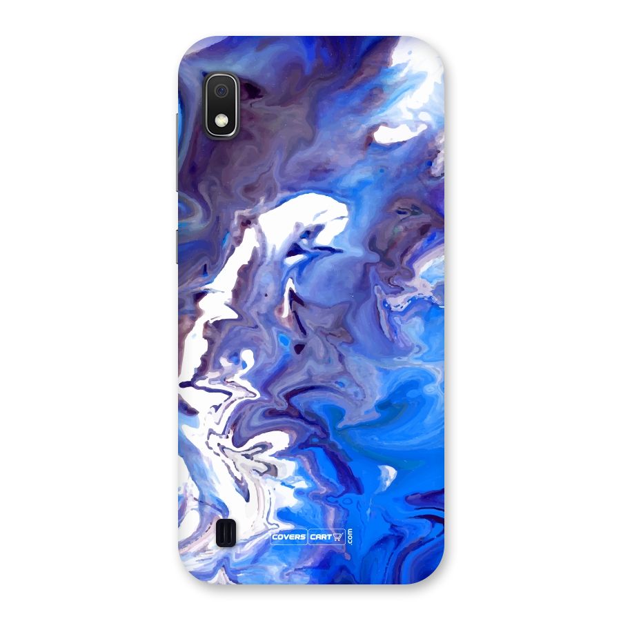 Cool Blue Marble Texture Back Case for Galaxy A10