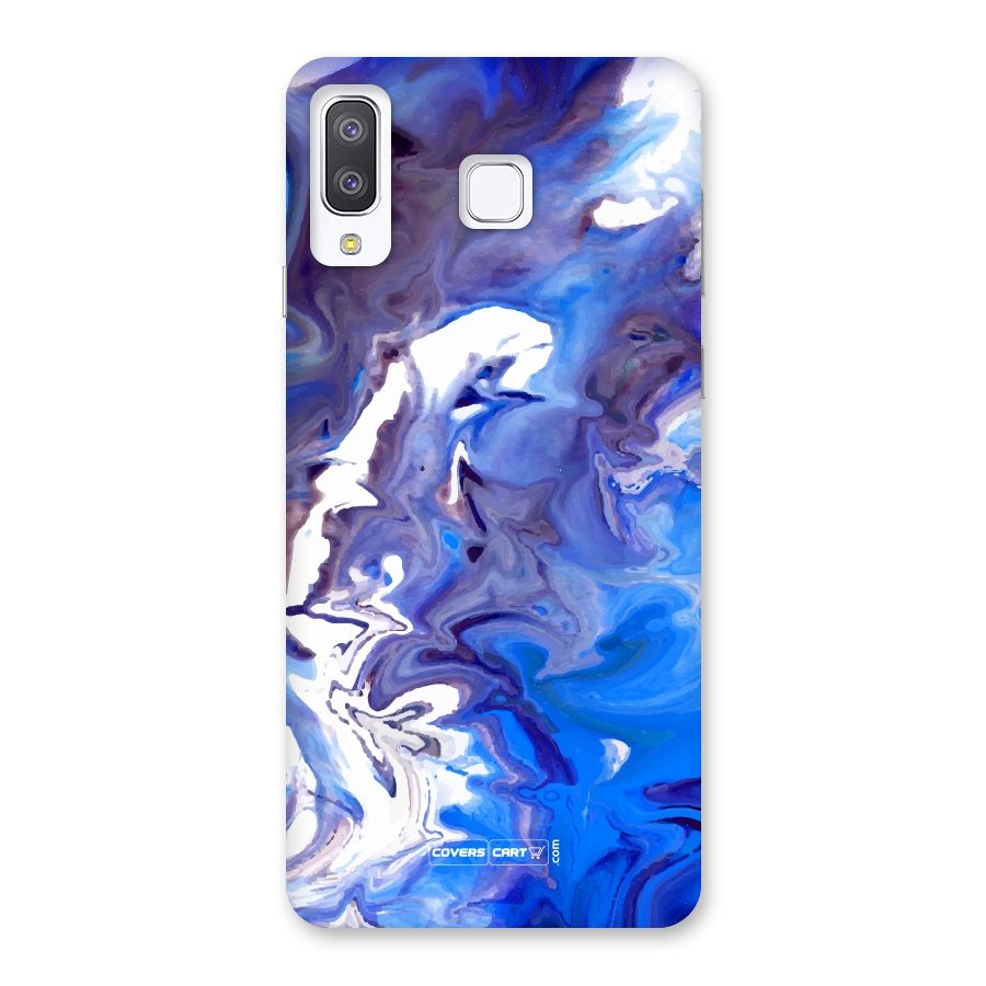 Cool Blue Marble Texture Back Case for Galaxy A8 Star
