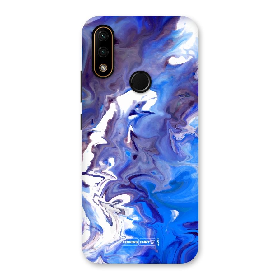 Cool Blue Marble Texture Back Case for Lenovo A6 Note