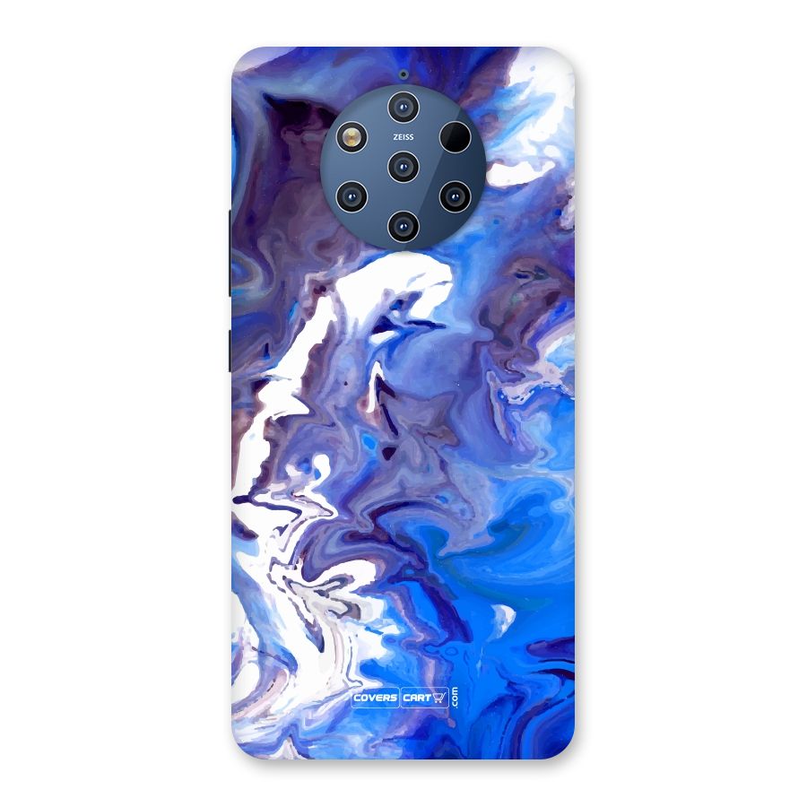 Cool Blue Marble Texture Back Case for Nokia 9 PureView