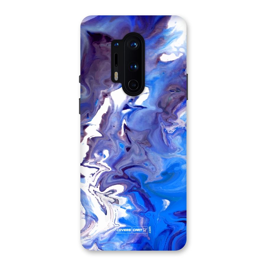 Cool Blue Marble Texture Back Case for OnePlus 8 Pro