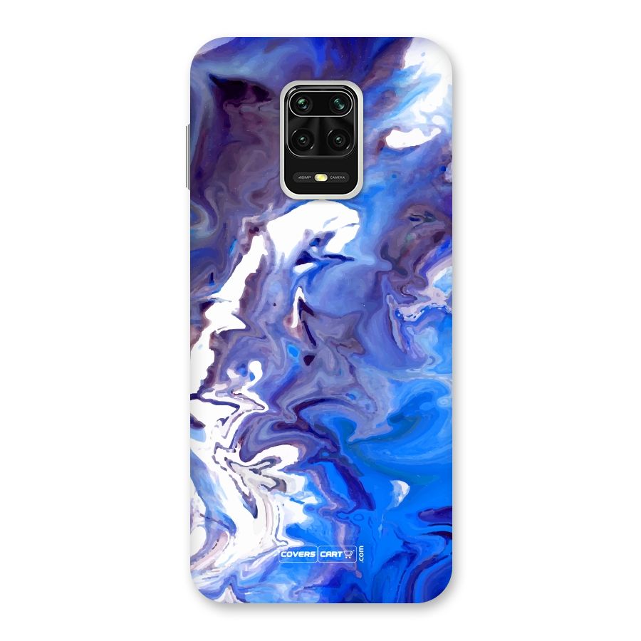 Cool Blue Marble Texture Back Case for Poco M2 Pro