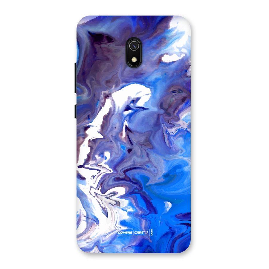 Cool Blue Marble Texture Back Case for Redmi 8A