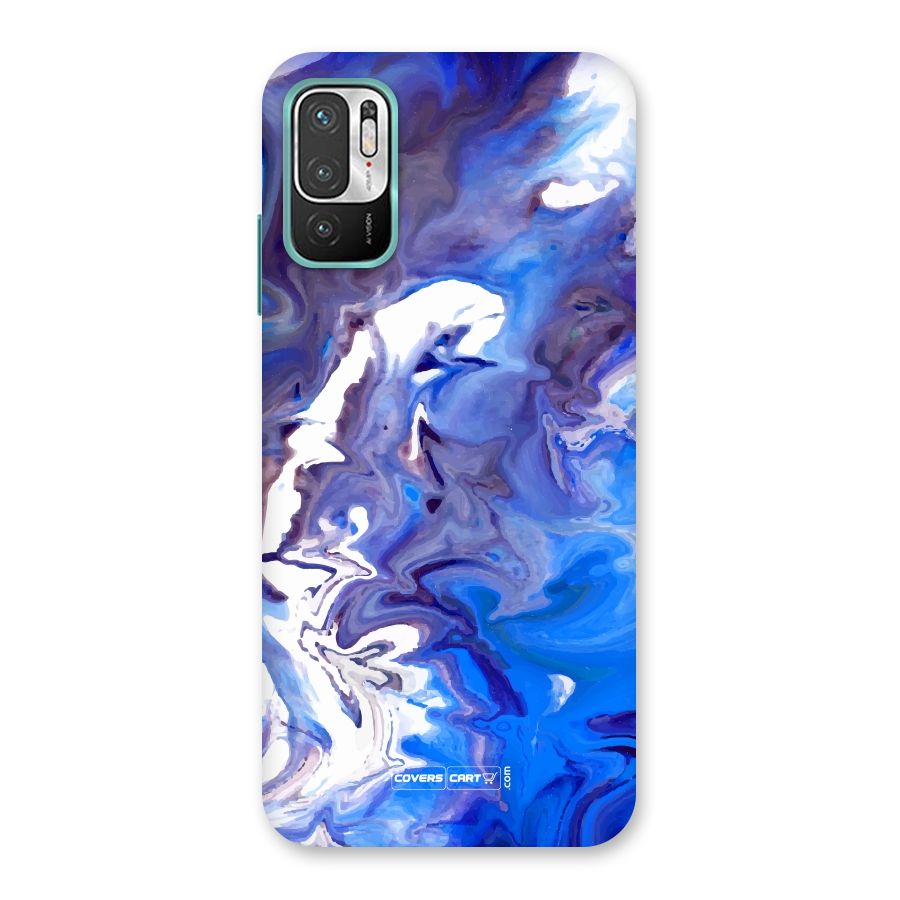 Cool Blue Marble Texture Back Case for Redmi Note 10T 5G