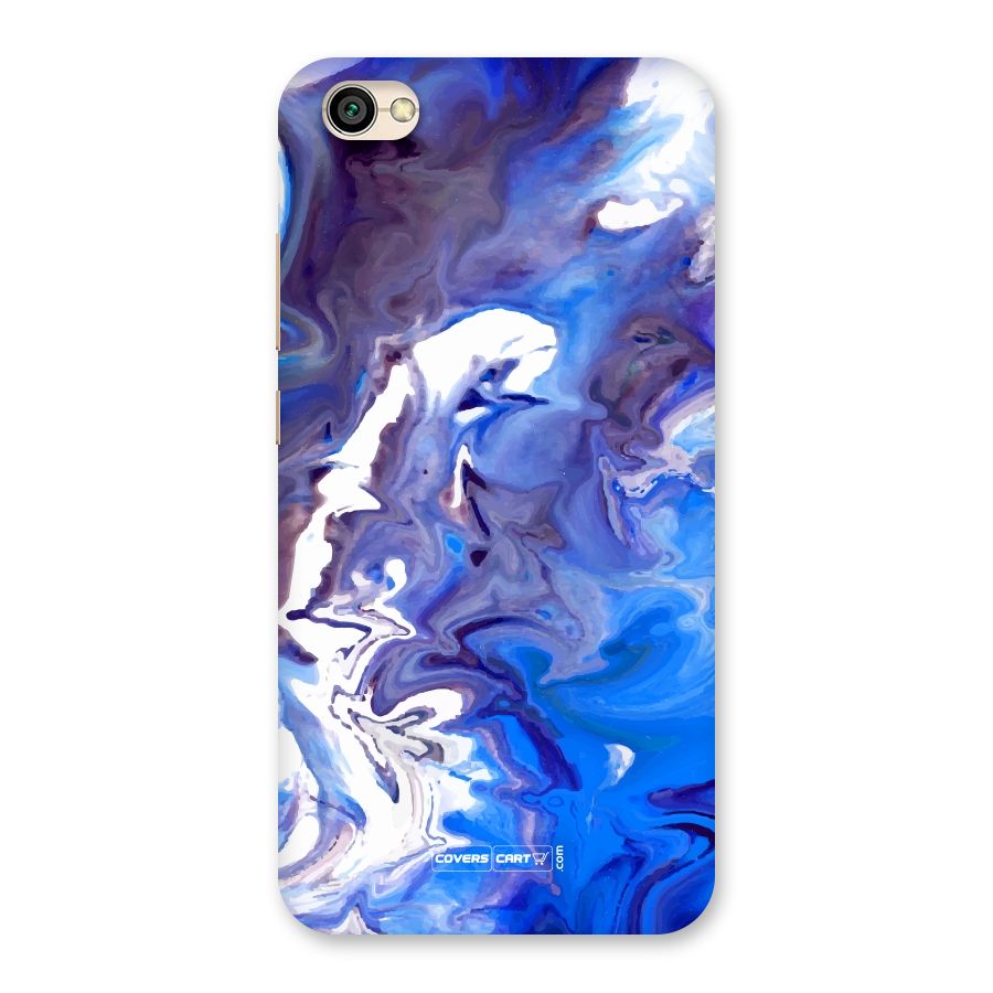 Cool Blue Marble Texture Back Case for Redmi Y1 Lite