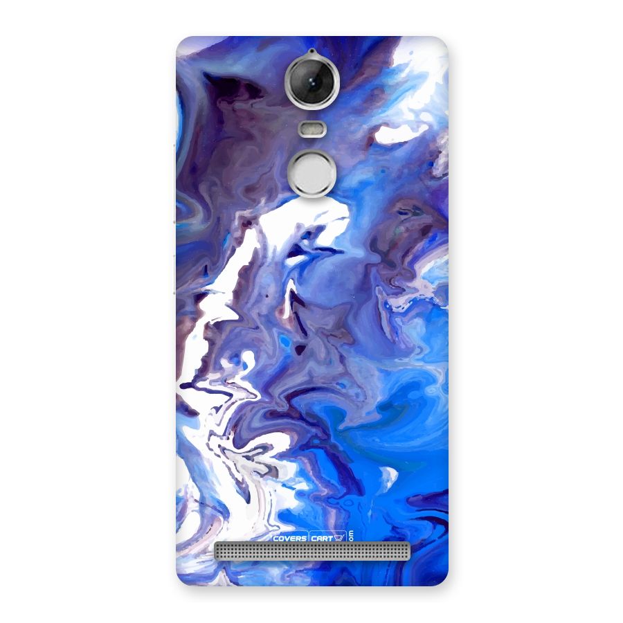 Cool Blue Marble Texture Back Case for Vibe K5 Note