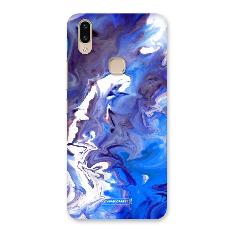 Cool Blue Marble Texture Back Case for Vivo V9 Youth