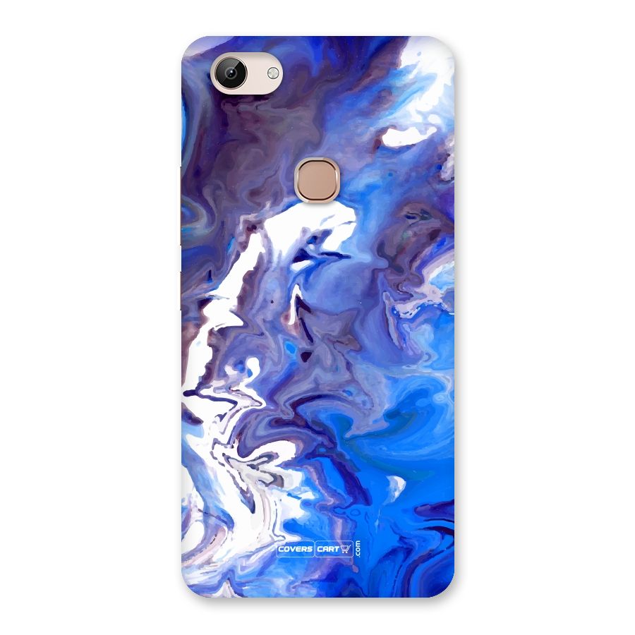 Cool Blue Marble Texture Back Case for Vivo Y83