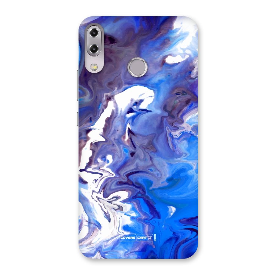 Cool Blue Marble Texture Back Case for Zenfone 5Z