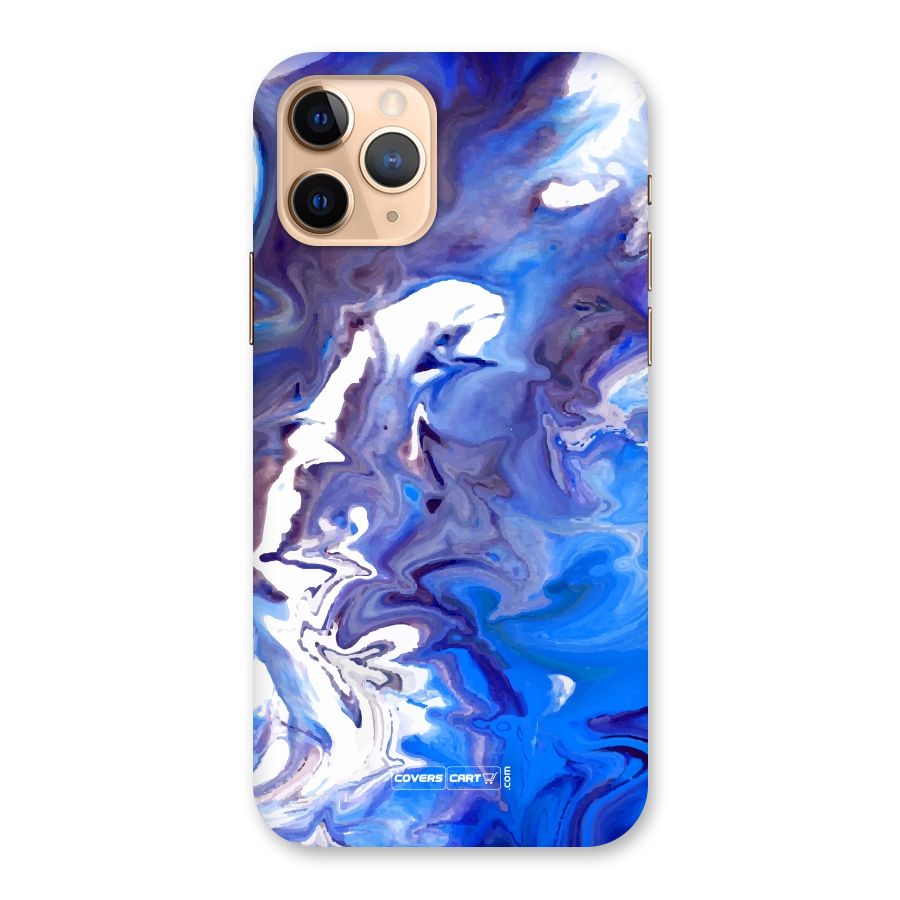 Cool Blue Marble Texture Back Case for iPhone 11 Pro