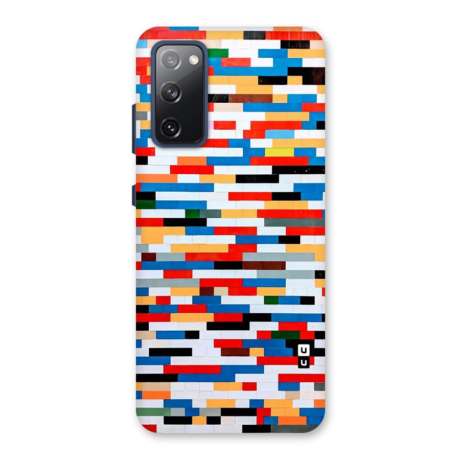 Cool Colors Collage Pattern Art Back Case for Galaxy S20 FE