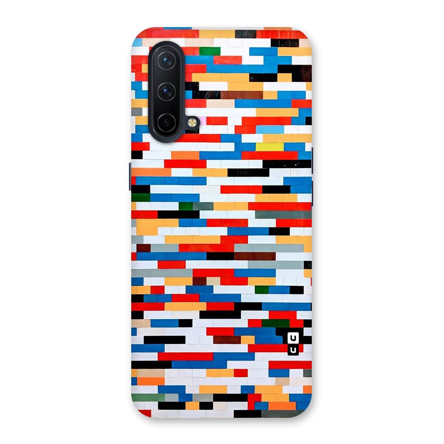 Cool Colors Collage Pattern Art Back Case for OnePlus Nord CE 5G