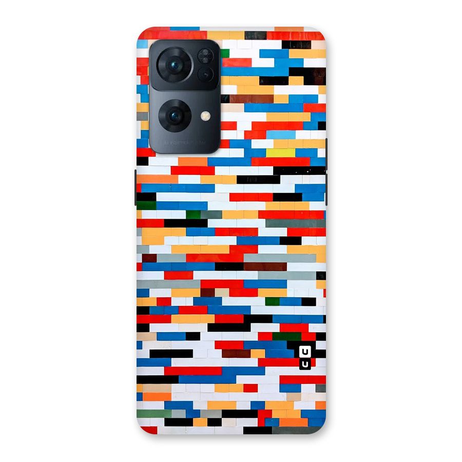 Cool Colors Collage Pattern Art Back Case for Oppo Reno7 Pro 5G