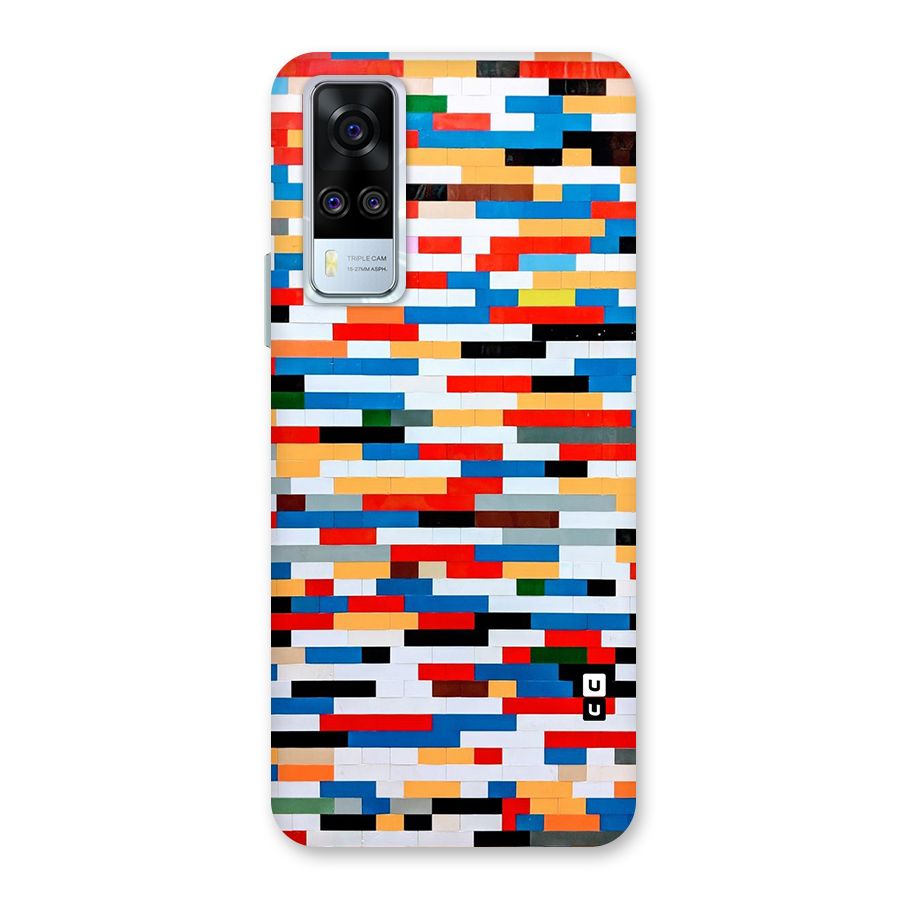 Cool Colors Collage Pattern Art Back Case for Vivo Y31