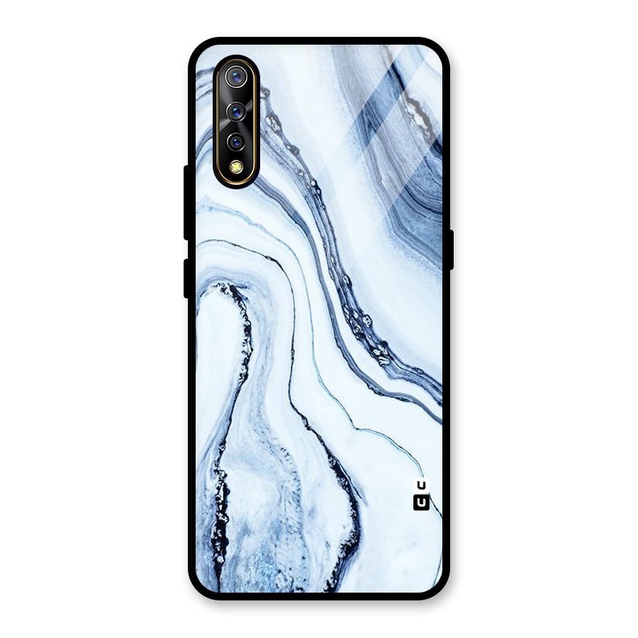 Cool Marble Art Glass Back Case for Vivo S1