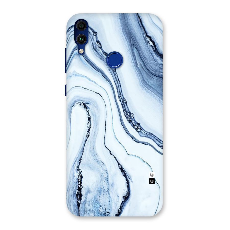 Cool Marble Style (Printed) Back Case for Honor 8C