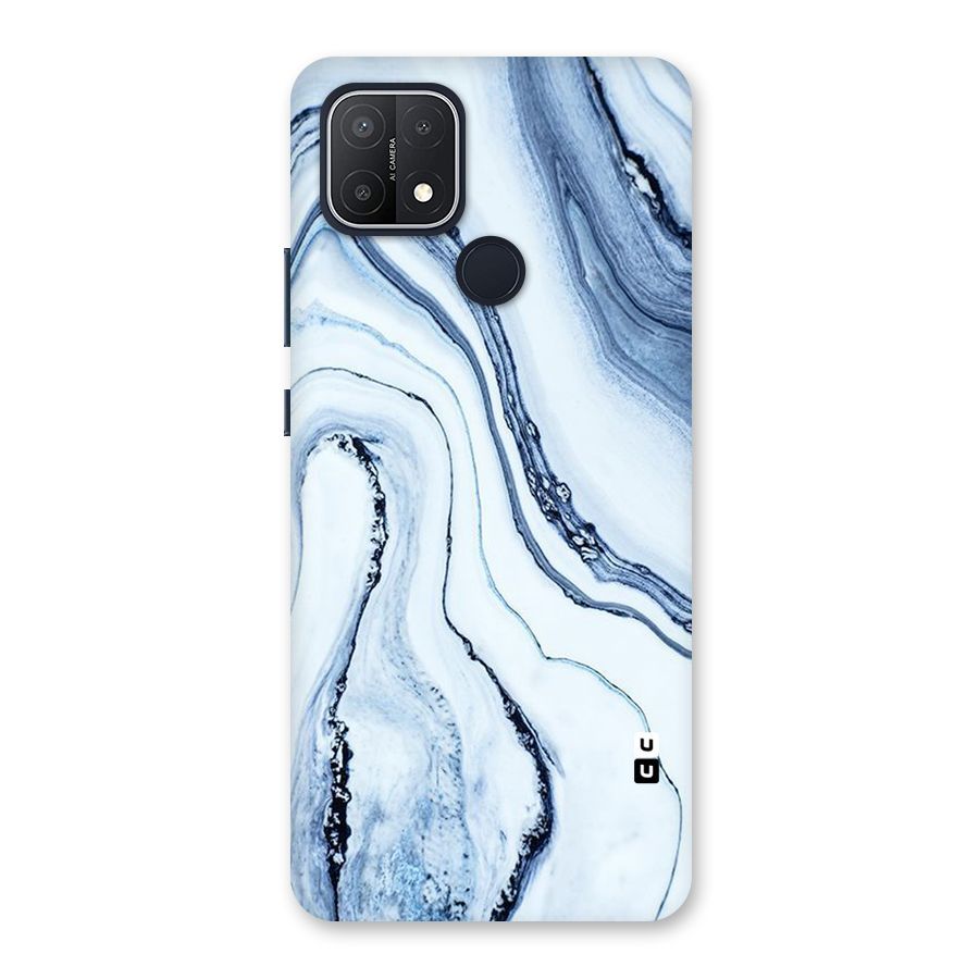 Cool Marble Style (Printed) Back Case for Oppo A15s